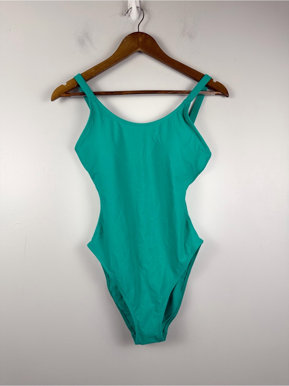Fair Harbor Green Blue One piece swimsuit size small